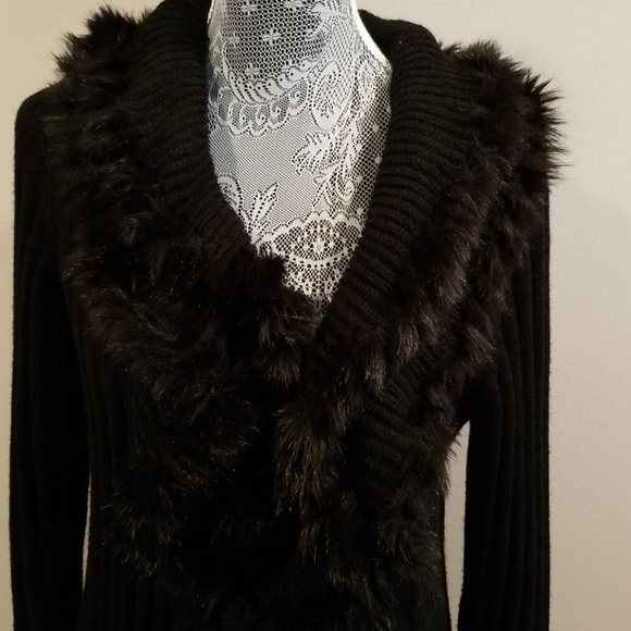 Alfani Sweaters - Fun/Sexy Black Wrap!